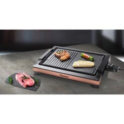 Bestron BBQ-Tischgrill, Elektro-Grillplatte -Geschäft Für Küchen- Und Grillzubehör Bestron BBQ Tischgrill Elektro Grillplatte@@1742294 5