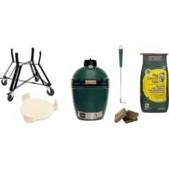 Big Green Egg Medium, Starter-Paket, Holzkohlegrill