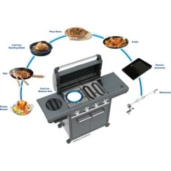 Campingaz Gasgrill 4 Series Premium -Geschäft Für Küchen- Und Grillzubehör Campingaz Gasgrill 4 Series Premium@@1671782 11