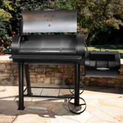 Char-Griller Competition Pro 37" Offset-Smoker -Geschäft Für Küchen- Und Grillzubehör Char Griller Competition Pro 37 Offset Smoker@@100007147 37