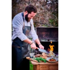 DICK Leder-Rolltasche "Red Spirit", 5-teilig, Besteck -Geschäft Für Küchen- Und Grillzubehör DICK Leder Rolltasche Red Spirit 5 teilig Besteck@@1892248 4