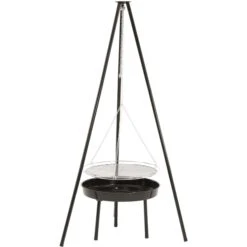 Easy Camp Lagerfeuer-Dreibein Deluxe, Holzkohlegrill