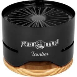 Feuerhand Tisch-Holzkohlegrill Tamber, Jet Black -Geschäft Für Küchen- Und Grillzubehör Feuerhand Tisch Holzkohlegrill Tamber Jet Black@@1855414 3
