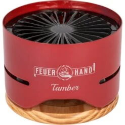 Feuerhand Tisch-Holzkohlegrill Tamber, Ruby Red -Geschäft Für Küchen- Und Grillzubehör Feuerhand Tisch Holzkohlegrill Tamber Ruby Red@@1855413 3