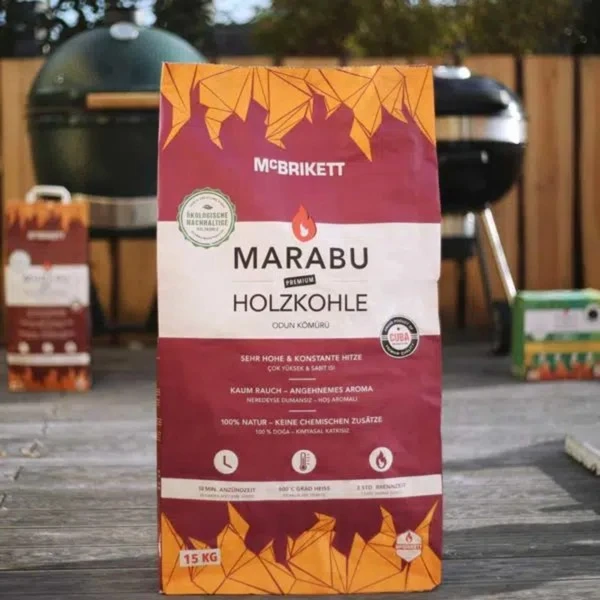 MCBrikett Marabu Holzkohle, 15kg 4 MCBrikett Marabu Holzkohle, 15kg – Bild 2