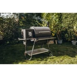 Moesta Sheriff Pelletgrill, Inkl. Frontablage PaperPlank Black Und Haken -Geschäft Für Küchen- Und Grillzubehör Moesta Sheriff Pelletgrill inkl Frontablage PaperPlank black und Haken@@1899587 5