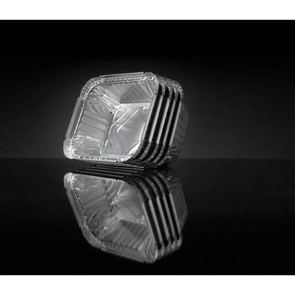 Napoleon Alu-Fettauffangschalen 14,7cm X 12,2cm, Tropfschale 5 Napoleon Alu-Fettauffangschalen 14,7cm X 12,2cm, Tropfschale – Bild 3