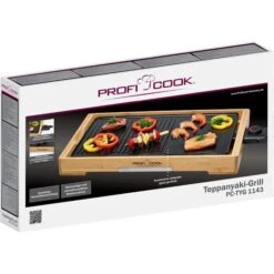 ProfiCook Teppanyaki-Grill TYG 1143, Elektro-Grillplatte -Geschäft Für Küchen- Und Grillzubehör ProfiCook Teppanyaki Grill TYG 1143 Elektro Grillplatte@@1864179 3