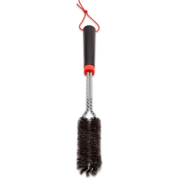 Weber Schmale Grillbürste 6279, Mit Edelstahlborsten, Grill-Reinigungsbürste – Bild 2